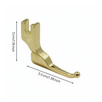 Effortless Glide Over Beads Bead Sequin Presser Foot Snag Snag-Resistant Beading Presser Foot Anti-Needle Breakage Finely Polished for Dressmakers, Tailors, Fashion Designers, Beadwork, Costume Design