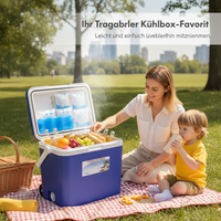 Portable Insulated Cooler Box for Camping, Picnics, and Outdoor Use