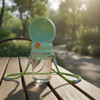 Portable Dog Water Bottle Food Grade Dog Outdoor Water Dispenser Bottle One Hand Use Pet Outdoor Gear for Dogs