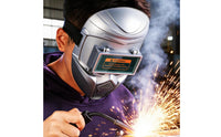 Auto Darkening Weldings Helmet Lightweight Metal-Joining Headgear Comfortable Guard Visor for Hobbyists, Workshop