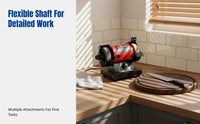 Mini Desktop Bench Polisher, Multifunction, Home Sharpening