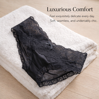 Underwear Women Multipack with Lace Trim and Gusset for Daily Use, Breathable Knickers for Everyday Wear, Soft Pants with Smooth Material