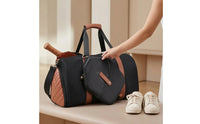 Spacious Pickleball Bag with Paddle Cover Large Capacity Pickleball Duffel Bag Structured Detachable for Tennis Players