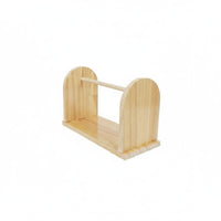 Single Spool Yarn Ball Holder Rack sturdy Wood Rotating Yarn Dispenser Sturdy and Knitting Accessory for Knitters, Crocheters