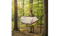 Anti-Rollover Bug Net Suspended Bed High-Density Mesh Camping Suspended Bed Lightweight Hanging Bed Long-Lasting for Children, Indoor