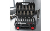 Chrome Vanadium Steel Strut Tool Kit Compatible Shock Absorber Socket Set Portable Strut Nut Socket Organized for DIYers, Workshop