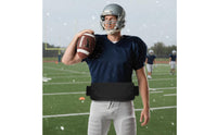 2 Pieces Windproof Football Hand Warmer Pouch Waterproof Football Hand Warmer Adjustable Belt Water Resistant for Athletes, Cold Training