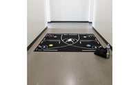Sound Absorbing Basketball Footwork Training Mat Noise-Reducing Portable Basketball Training Mat Long-Lasting Lightweight for Beginners