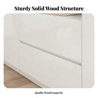 TV Stand with Storage Large Capacity TV Stand Cabinet Nordic Design Modern Entertainment Center for Bedroom