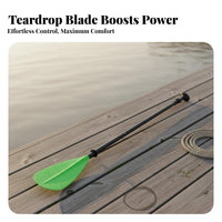 Adjustable Stand-up Paddleboard Paddle Lightweight Adjustable Kayak Paddle 3 Piece Kayak Oar Anti-Slip Grip Aquatic Activities
