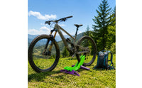 Cycle Parking Stand Curved Cradle Floor-Standing Bike Stand Freestanding Bike Rack ABS Plastic Rigid Construction