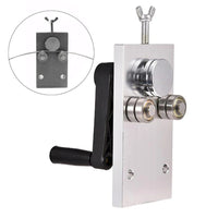 Fret Bender with Crank Handle Accurate Fretwire Bender Time-Saving Fret Wire Bending Tool for Guitar Technicians, Luthier Workshop