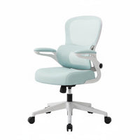 Adjustable Height Splitspine Student Chair Ergonomic Design Seating Furniture Wheeled Base Breathable spinerest for Students, Teenagers, Office Workers, Study Room, at Home, Bedroom, Small areas