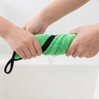 Thick Car Drying Towel with Lint Cleaning Cloth, Double Sided Coral Fleece Car Drying Towel for Detailing, 40x40cm High Absorbency Scratch Resistant