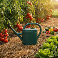 Portable Watering Can with Shower Head Ergonomic Plastic Watering Can Sturdy Container Comfortable for Gardeners, Garden, Balcony
