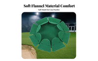 Golf Putting Cup Compact and Lightweight Flocked Putting Disc Versatile Placement Portable Golf Practice Cup for Beginners, Home, Office
