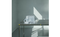 Clear Crossbody Bag with Front Pocket Compact PVC Bag with Front Pocket Clear Purse Handshands-Free Long-Lasting for Workers