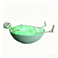 The Skeleton Takes a Bath Halloween Skeleton Bathing Decorative Ornament