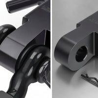 Tow Arm Assembly with Shackle Molded Trailer Hitch Coupler for Drivers