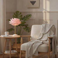 Corded Rose Lamp Sculptural Flower Lamp Cute Modern for Reading Corner
