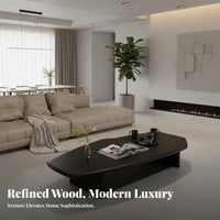 Italian aesthetic organic shape Low Table Minimalist Design Small Occasional Table Irregular Shape Household Furniture Designer Inspired for Interior Designers, Apartment Dwellers, Homeowners, Living Room, Lounge Area, Next to Sofa, Home Office