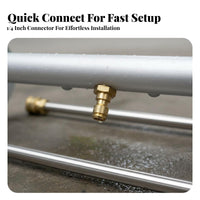 Double Use 2-in-1 Car Chassis Washer Easy Mode Switching 2-in-1 Undercarriage Cleaner 4 Nozzles for Professional Detailers, DIY Enthusiasts