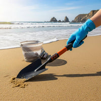 Prawn Suction Tool Sturdy Duty Clam Stainless Steel Sand Pump Portable Pump Anti-Slip Handle for Children