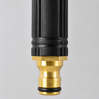 Pressure Washer Gun Hose Set, Car Wash High-Pressure Washer Gun, Black, Plastic, Hose, Nozzle, Shower/Jet Switchable