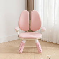 Adjustable Height kids' Splitspine Study Chair Lumbar Support children's Furniture Easy Assembly Ergonomic Seat Stable Wheeled Base for Toddlers, Students, literary Corner, Kindergarten, Playroom, Bedroom