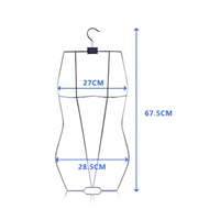 Long-Lasting Swimsuit Display Hanger Professional Quality Bikini Display Form Sturdy Construction for Shop Owners, Swimwear Shops, Boutiques