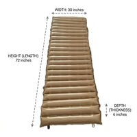 Inflatable Mattress and Air Mattress for Camping Mat, Single Inflatable Mattress with Manual Inflation Pump, Waterproof Mattress for Hiking, 288g