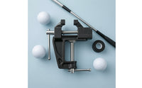 Heavy Duty Golf Grip Replacement Clamp Sturdy Golf Club Shaft Clamp Compact Portable for Workshop, Home Maintenance