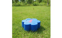 Raised Flower Stepping Stone Molded Plastic Stepping Stone Compact Sensory Play Toy Lightweight for Children, Obstacle Courses