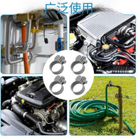 Plastic Pool Hose Clamp - Adjustable Replacement Clamp Connector