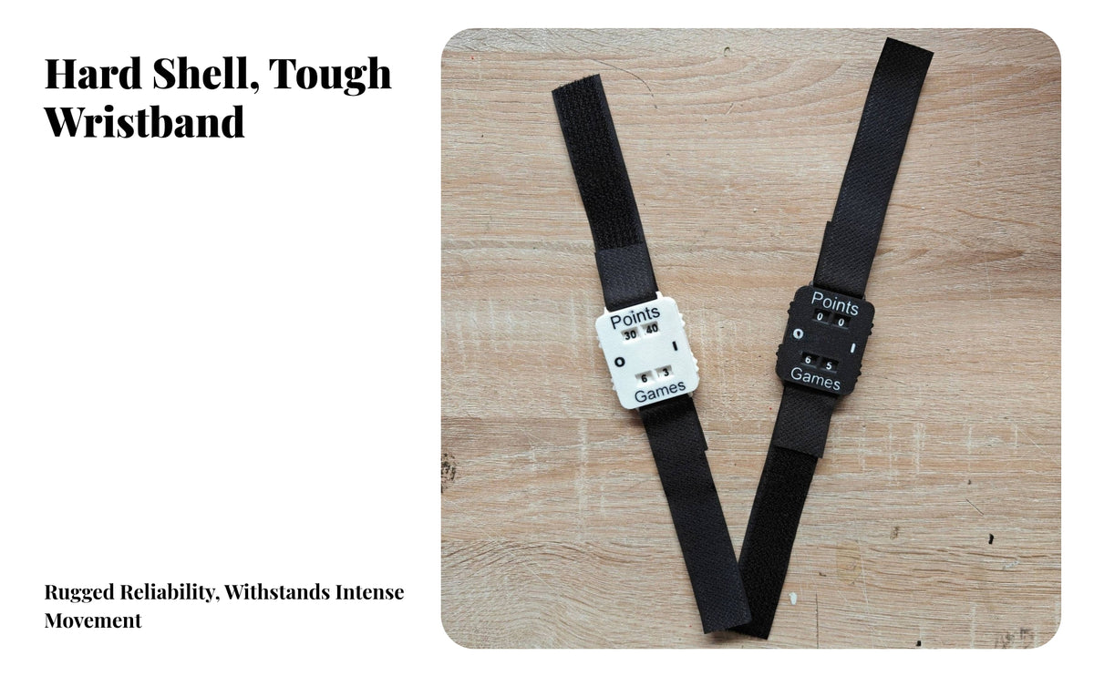 Lightweight Wrist Score Counter | Easy to Read, Score Counter Wristband, for racket Matches