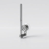 Paper Dispenser Wall Mounted Holder with Strong Suction Cup, Rotatable Under Cabinet Towel for Kitchen, optimal for Home Cooks, Countertop Roll