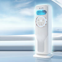 Year-Round Column Fan Heater Floor-Standing Column Heater and Cooler 2-in-1 Slim for Bedroom, Living Room, Apartment