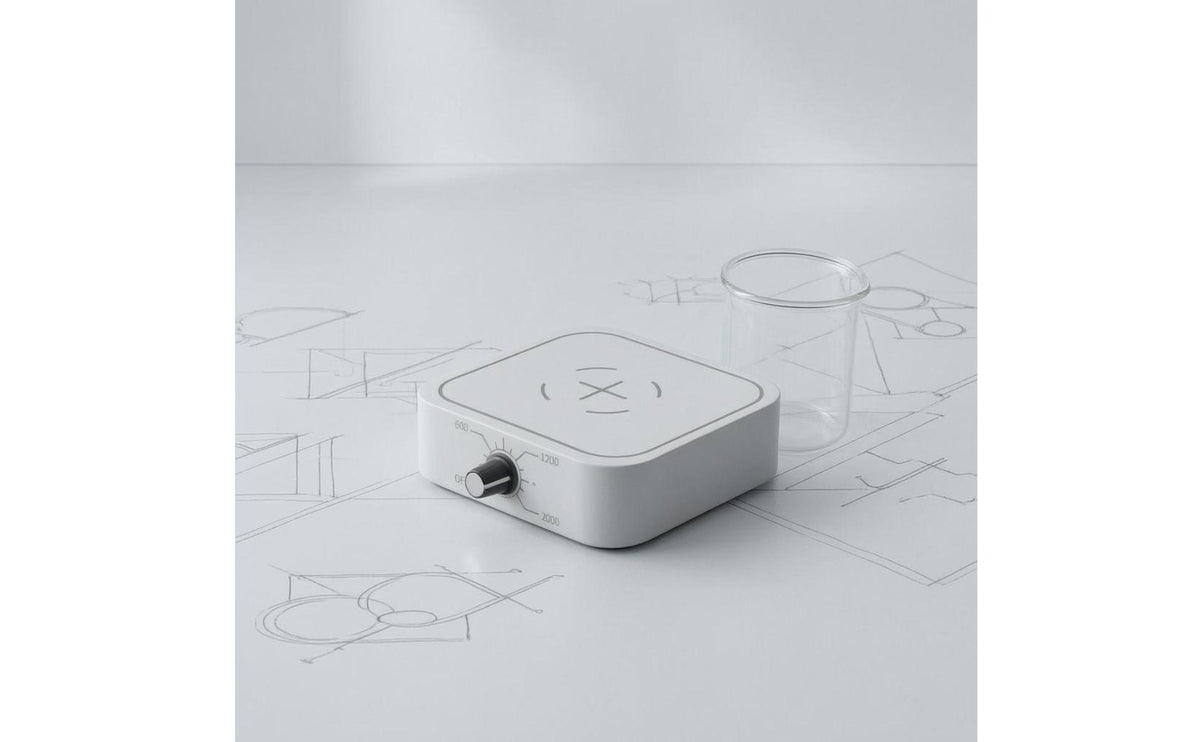 Electromagnetic Stirrer Variable Speed Adjustment Mini Electromagnetic Stir Plate Scientific Stirrer Agitator Space-Saving