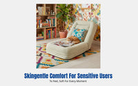 Foldable Sofa Bed, Lazy Recliner, Large Human Dog Bed, Single Sofa for Bedroom, Balcony, Lounge