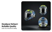 Full-Coverage Helmet Composite Fiber Shell Motorcycle Helmet Impact Resistant for Racers, Adults, Outdoor Riding, Commuting, Long Distance Traveling