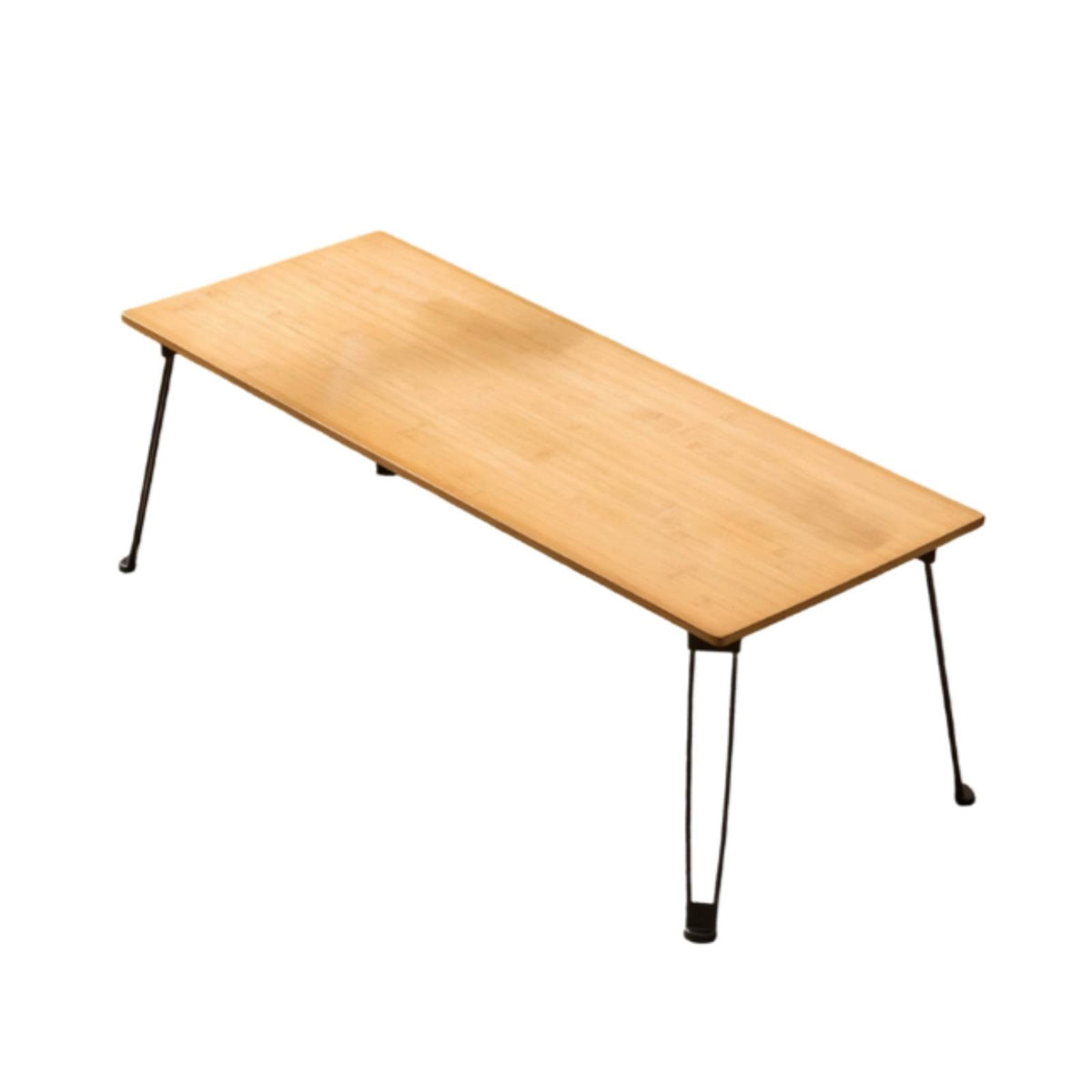 Foldable Table with Metal Legs Portable Folding Table Compact Furniture for Camping, Picnics