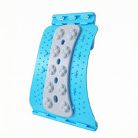 4-Level Adjustment Traction Board Remedial Adjustable Massage Back Stretcher Molded Plastic Curved Back Support Board Textured Surface