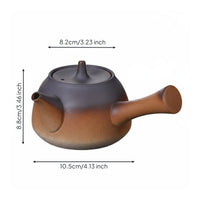 Ceramic Cooktop Teapot Stovetop Ceramic Kettle with Handle Even Heating Cookware for Indoor