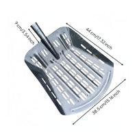 Heavy Duty Corn Sifting Shovel Bend Resistant Peanut Sifting Spade Agricultural Tool for Gardeners