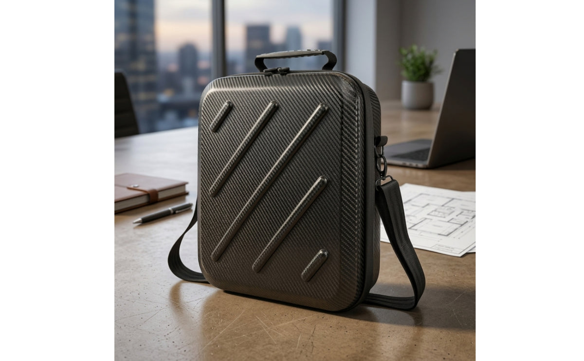 Router Carrying Case Shockproof Router Case with Shoulder Strap Portable for Commuters, Field Technicians, Outdoor