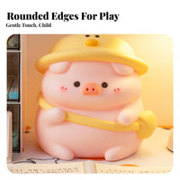 Drop-Resistant Cute Pig Cash Bank Large Capacity Pig Cash Bank Easy Withdrawal for Children, Toddlers, Nursery