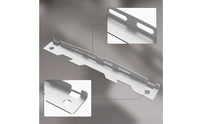 Wheel Alignment Plate with Slots Steel Wheel Alignment Tool Forged Heavy-Duty for Car Enthusiasts, Workshop