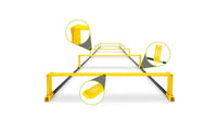 Two-in-Single-Agility Ladder Portable Foldable Agility Ladder Sports Gear for Athletes, Workout Speed Training