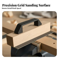 Handled Design Fret End Beveling File Ergonomic Handle Guitar Fret Beveling File Professional Grade for Guitarists, Fretwork, Workshop, Home