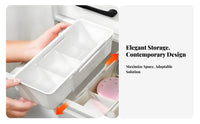 Expandable Drawer Organizer Space Saving Adjustable Drawer Divider Box Easy to Clean Retractable Compartment Tray for Students, Cabinet, Bedroom, Desk